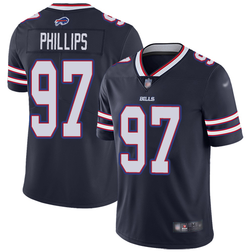 Men Buffalo Bills 97 Jordan Phillips Limited Navy Blue Inverted Legend NFL Jersey
